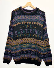 Load image into Gallery viewer, 90s The Sweater Shop Grandad Jumper (L)