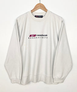 Reebok vintage discount sweatshirt mens grey