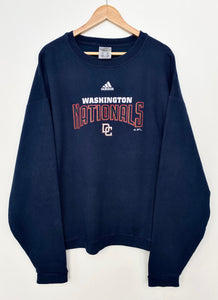 00s Adidas MLB Washington Nationals Sweatshirt (XL)