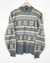 Load image into Gallery viewer, Women’s 90s Grandad Jumper (M)