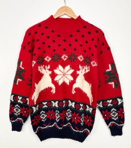 90s Grandad Christmas Jumper (M)