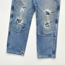 Load image into Gallery viewer, Distressed Dickies Double Knee Jeans W32 L32