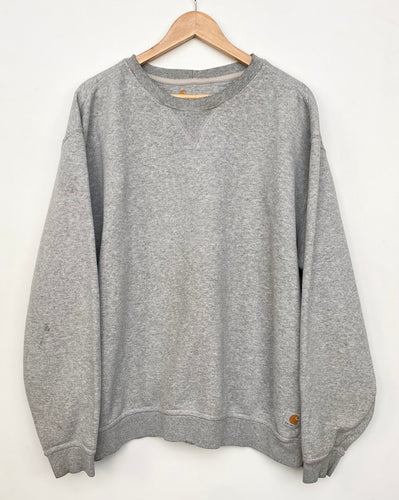 Distressed Carhartt Sweatshirt (2XL)