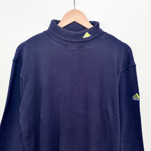 90s Adidas Turtle Neck Sweatshirt (L)