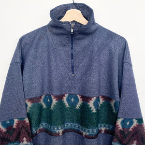 90s Abstract Fleece (L)