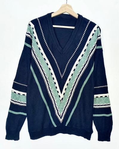 90s Grandad Jumper (L)
