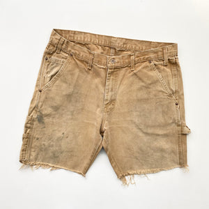 Distressed Dickies Carpenter Shorts W34
