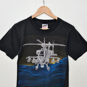 1987 Apache Helicopter single stitch t-shirt (S)