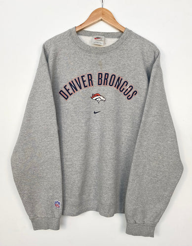 90s Nike NFL Denver Broncos Sweatshirt (XL)