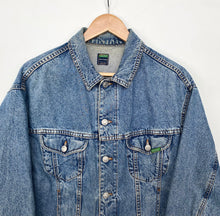 Load image into Gallery viewer, 90s United Colors Of Bennetton Denim Jacket (S)