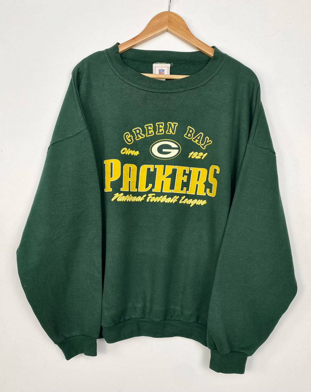 90s NFL Green Bay Packers Sweatshirt (2XL)