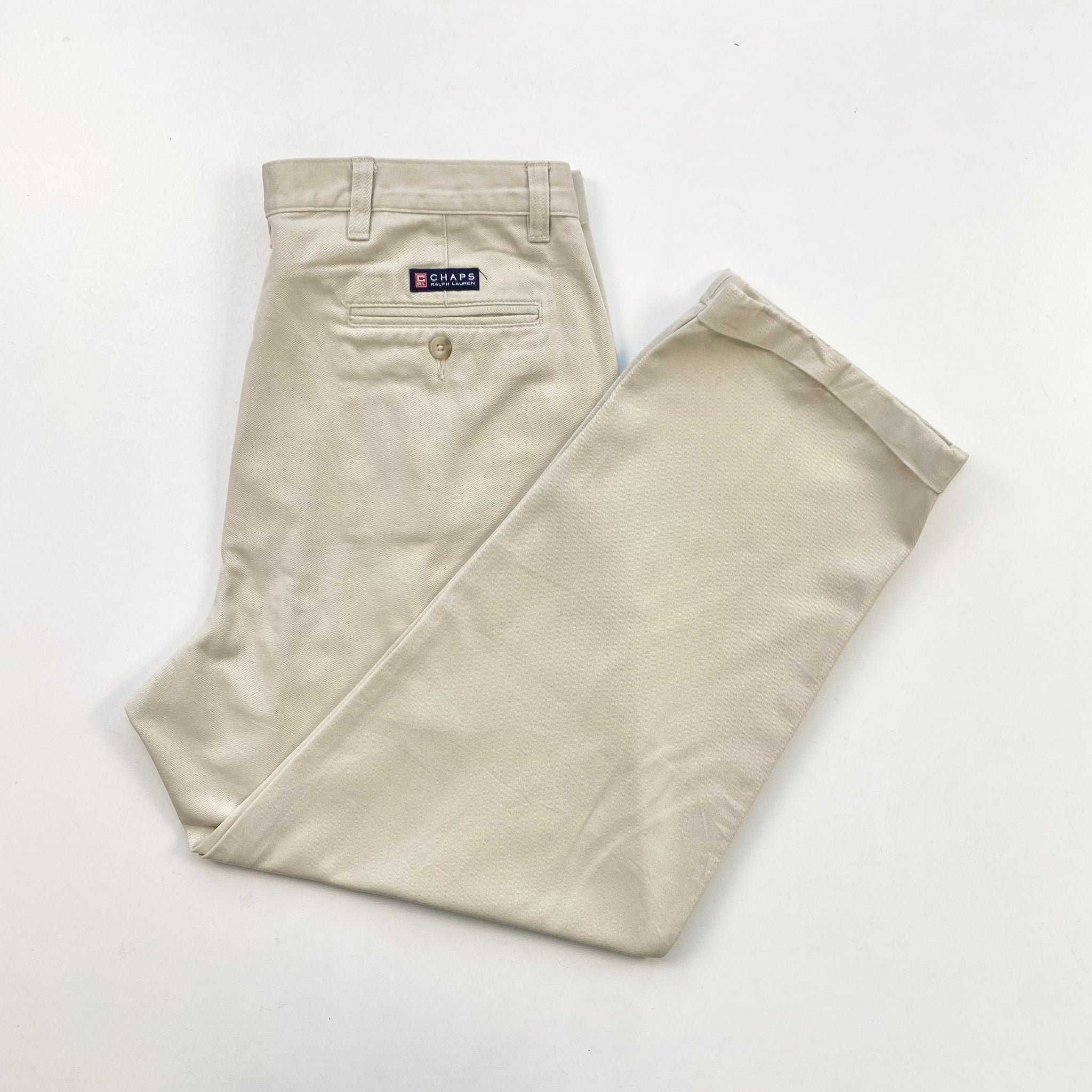 Chaps Ralph Lauren Trousers W36 L30 Red Cactus Vintage