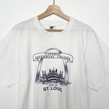 Load image into Gallery viewer, Port of St.Louis Single Stitch T-shirt (XL)