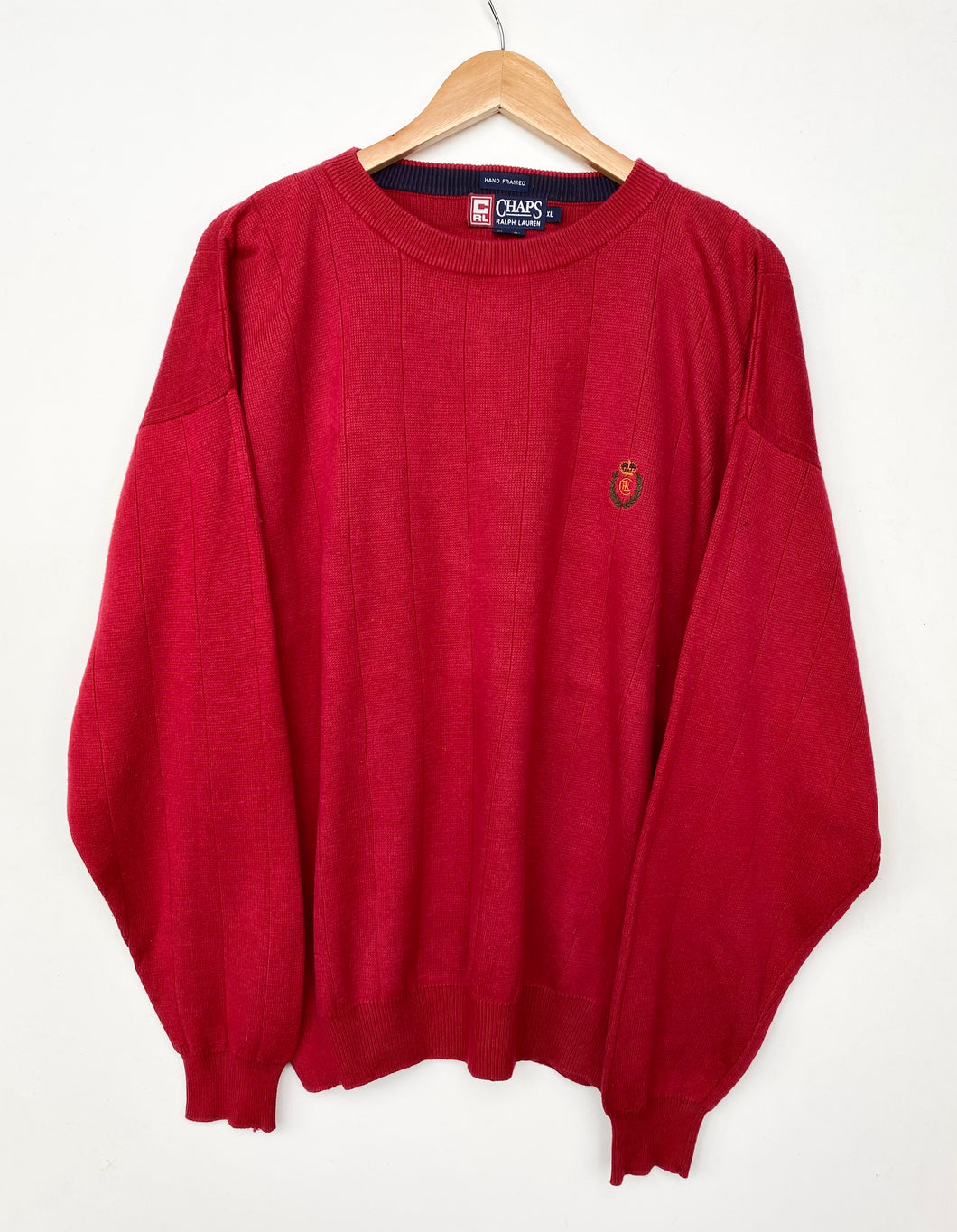 Chaps sales red sweater