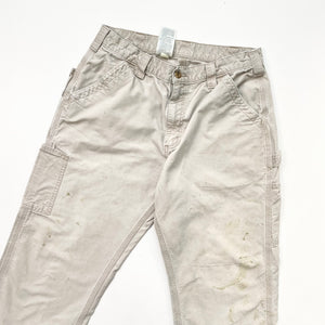 Distressed Carhartt Carpenter Jeans W34 L30