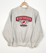 Load image into Gallery viewer, Wisconsin Badgers College Sweatshirt (S)