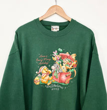 Load image into Gallery viewer, 90s Disney Winnie the Pooh Christmas Sweatshirt (XL)