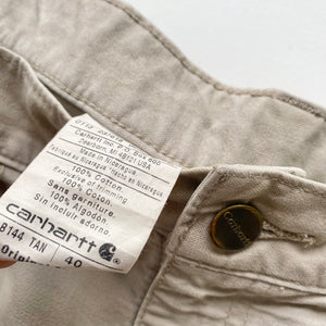 Distressed Carhartt Carpenter Shorts W40