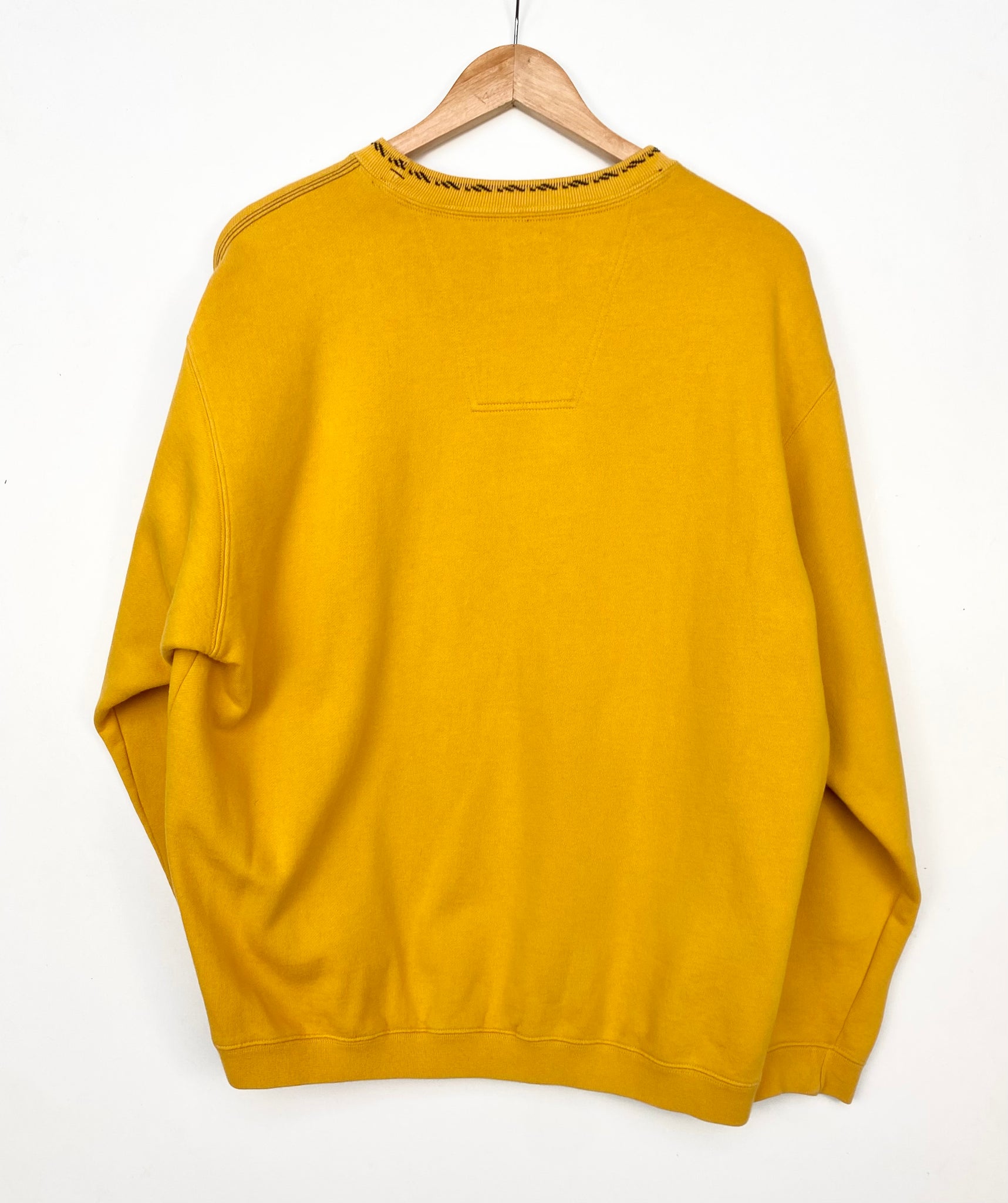 Adidas equipment mustard sweatshirt hot sale
