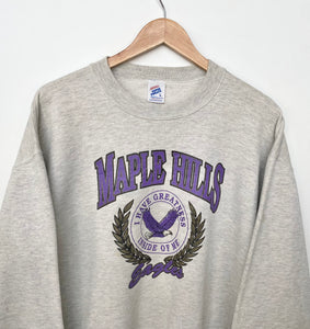 90s Maple Hills College Sweatshirt (M)