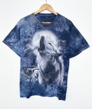 Load image into Gallery viewer, Wolf Tie-Dye T-shirt (M)