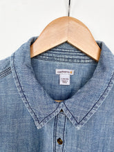 Load image into Gallery viewer, Women’s Carhartt Denim Shirt (L)