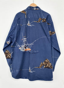 90s Nautica Shirt (XL)
