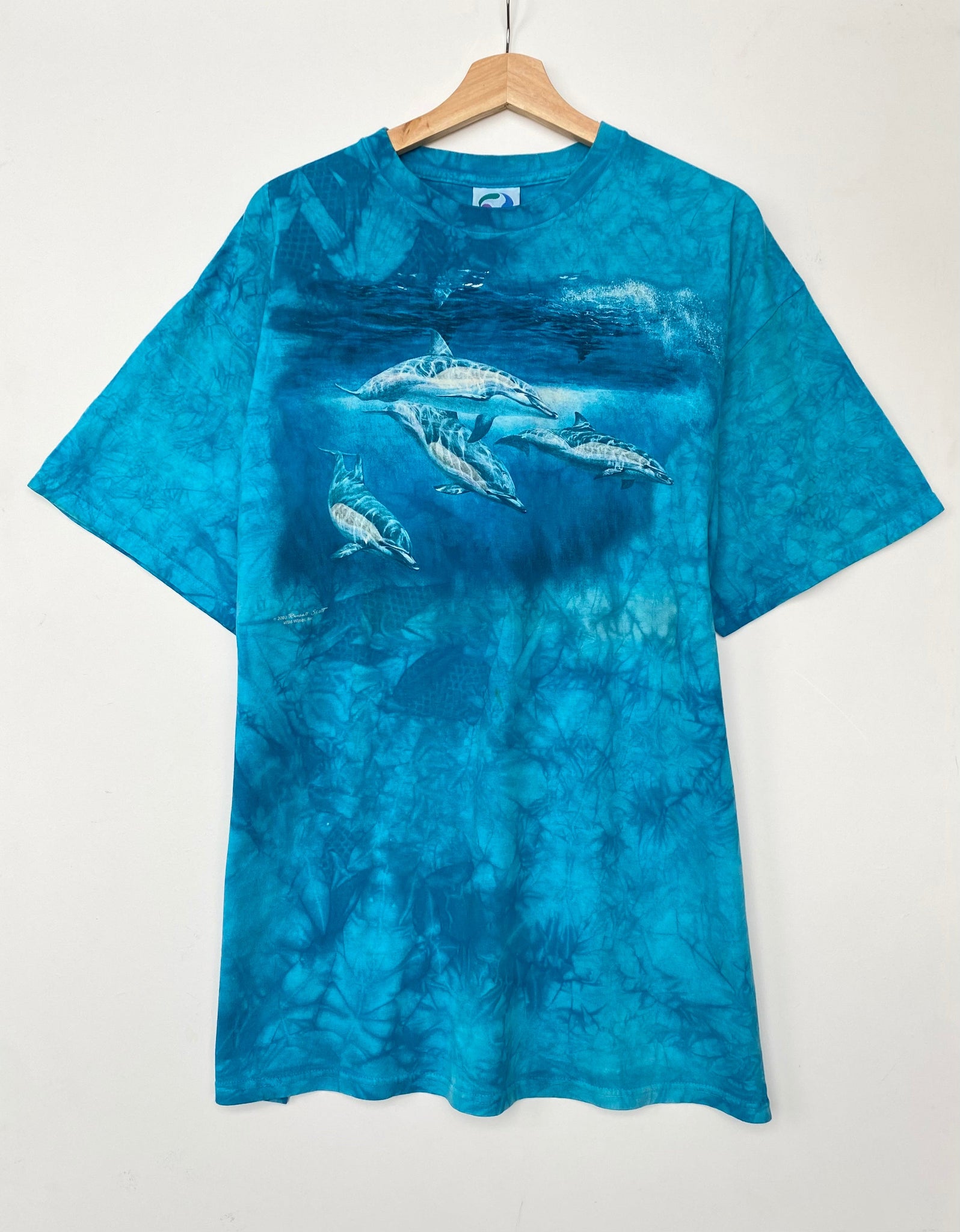 Dolphin Tie-Dye T-shirt (XL) – Red Cactus Vintage
