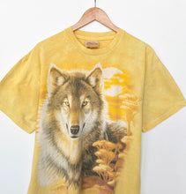 Load image into Gallery viewer, Wolf Tie-Dye T-shirt (L)