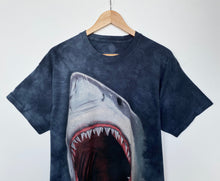 Load image into Gallery viewer, Shark Tie-Dye T-shirt (L)
