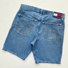 Load image into Gallery viewer, 90s Tommy Hilfiger Denim Shorts W36