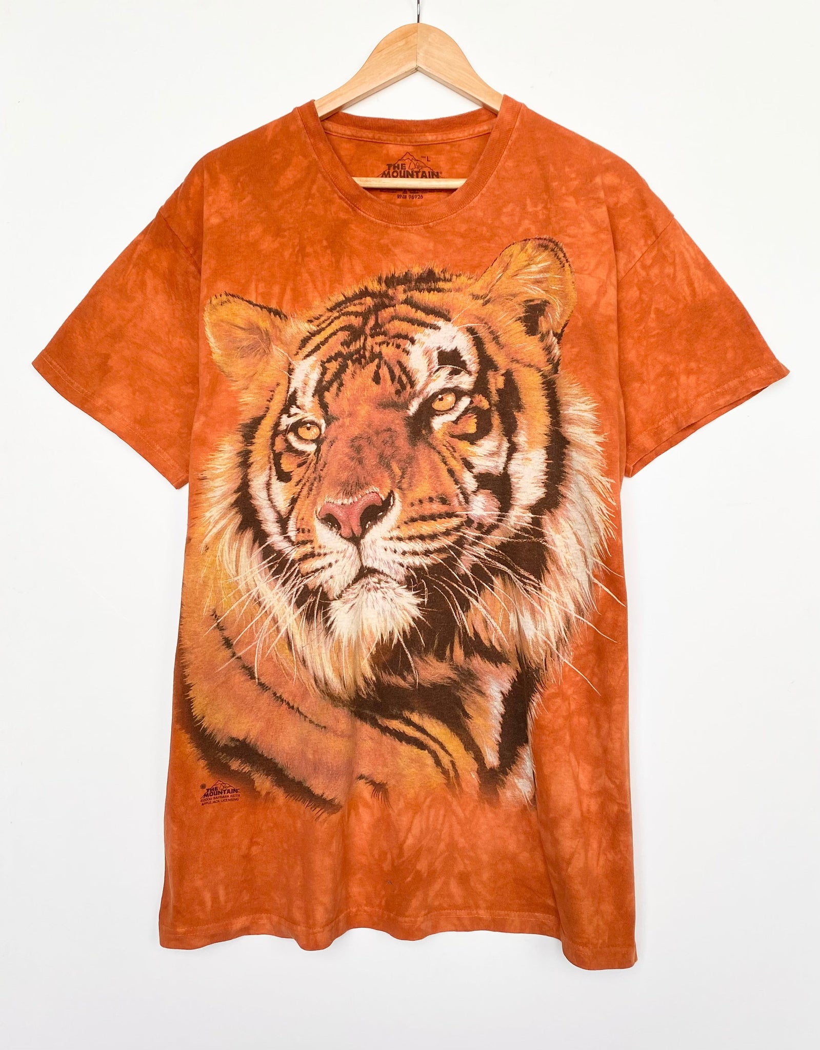 Bengal Tiger Tie-Dye T-shirt (XL) – Red Cactus Vintage