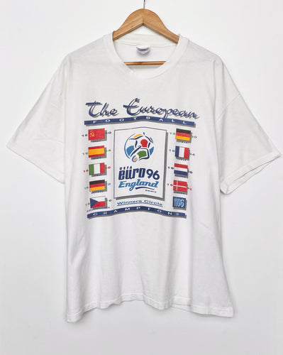 90s UEFA Euro 96 T-shirt (XL)