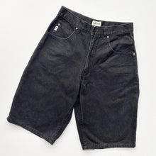 Load image into Gallery viewer, 90s Guess Denim Shorts W28