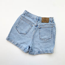 Load image into Gallery viewer, 90s Calvin Klein Denim Shorts W28
