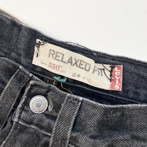 90s Levi’s 501 Denim Shorts W24
