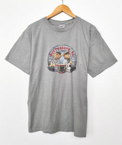 Bear Print T-shirt (L)
