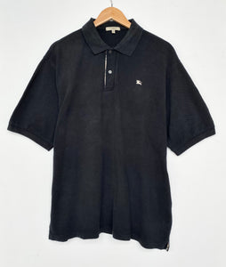 Burberry Polo Shirt XL Red Cactus Vintage