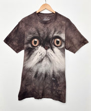 Load image into Gallery viewer, Cat Tie-Dye T-shirt (M)