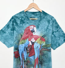 Load image into Gallery viewer, Parrot Tie-Dye T-shirt (L)