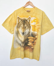 Load image into Gallery viewer, Wolf Tie-Dye T-shirt (L)