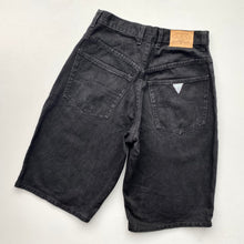 Load image into Gallery viewer, 90s Guess Denim Shorts W28