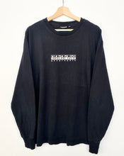 Load image into Gallery viewer, Napapijri Long Sleeve T-shirt (M)