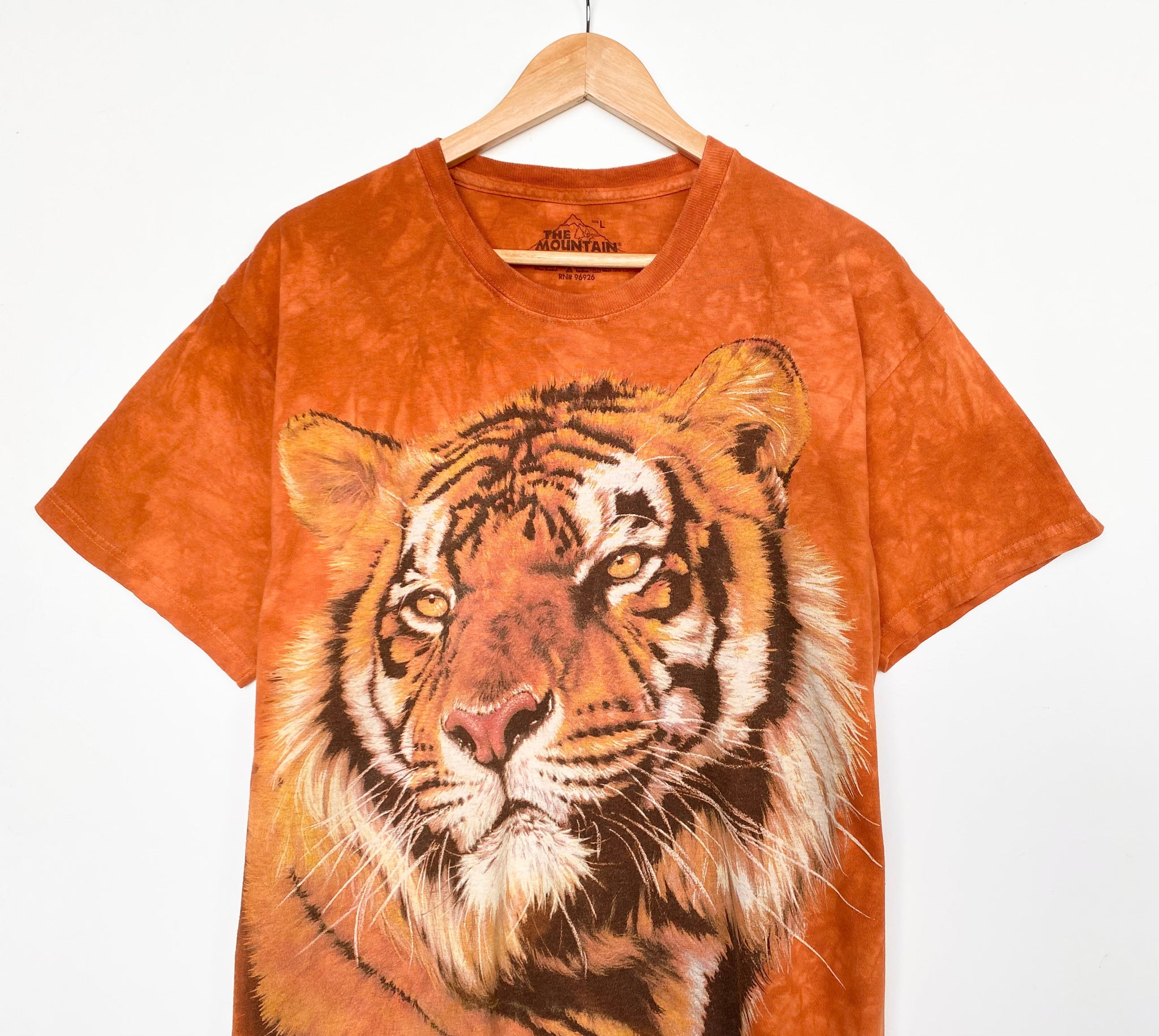 Bengal Tiger Tie-Dye T-shirt (XL) – Red Cactus Vintage