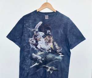 Animal Tie-Dye T-shirt (S)