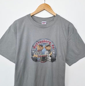 Bear Print T-shirt (L)