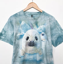 Load image into Gallery viewer, Women’s Seal Pup Tie-Dye T-shirt (M)