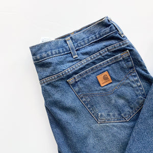 Carhartt fleece 2025 lined jeans