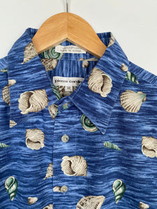 Seashell Crazy print Shirt (L)