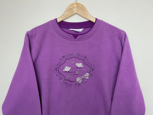 Embroidered ‘Birds’ sweatshirt (XS)